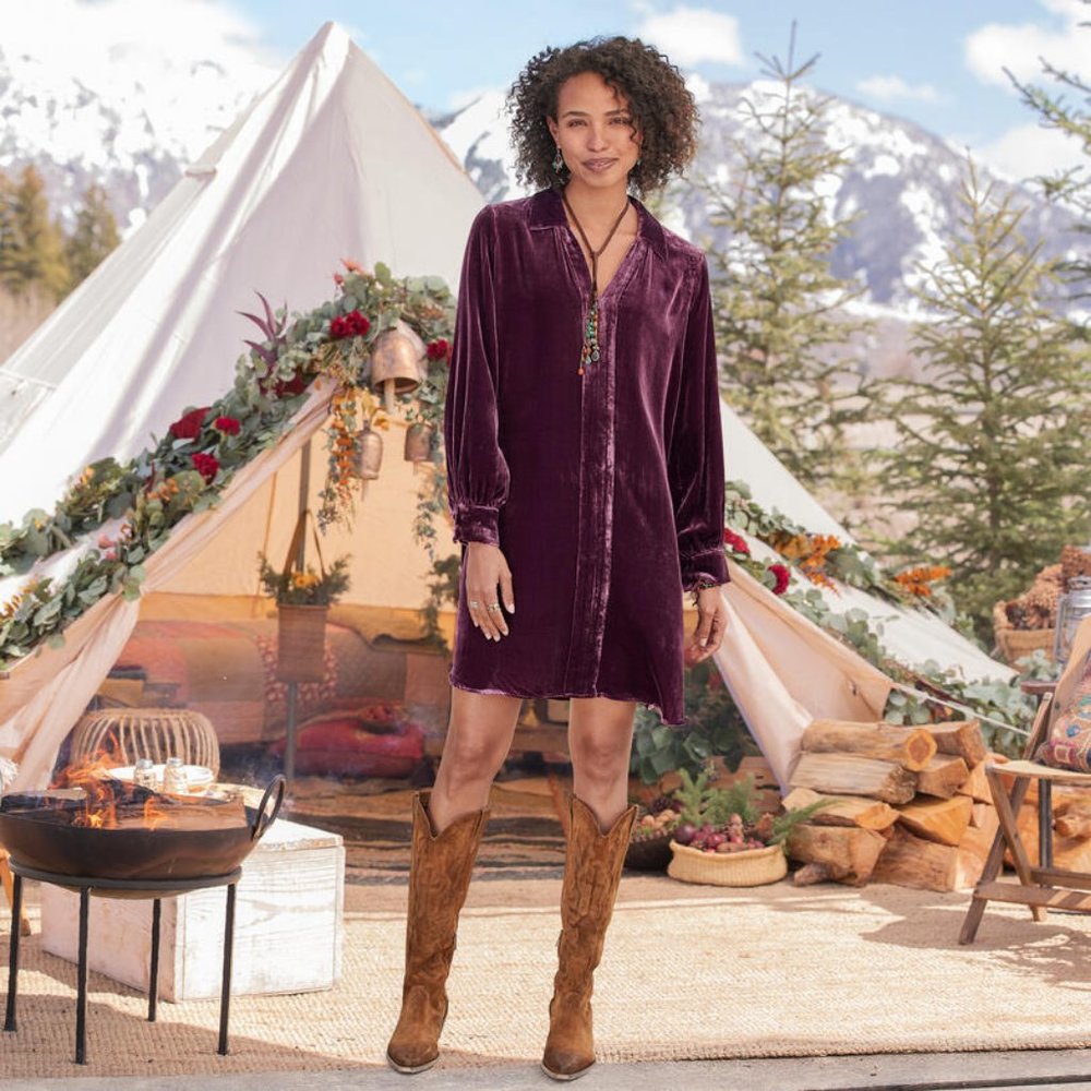 Sundance Hendrix Velvet Dress